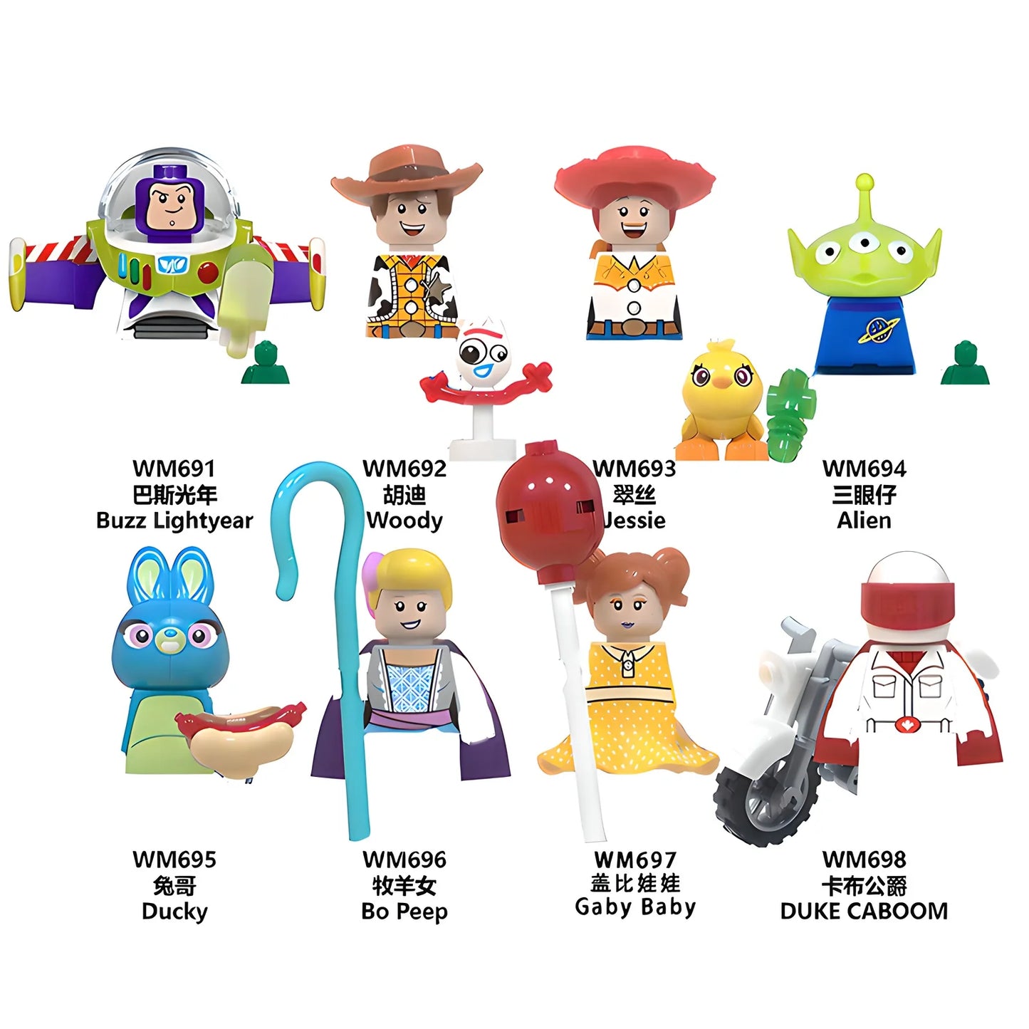 Disney Toy Story Building Blocks WM6060 Buzz Lightyear