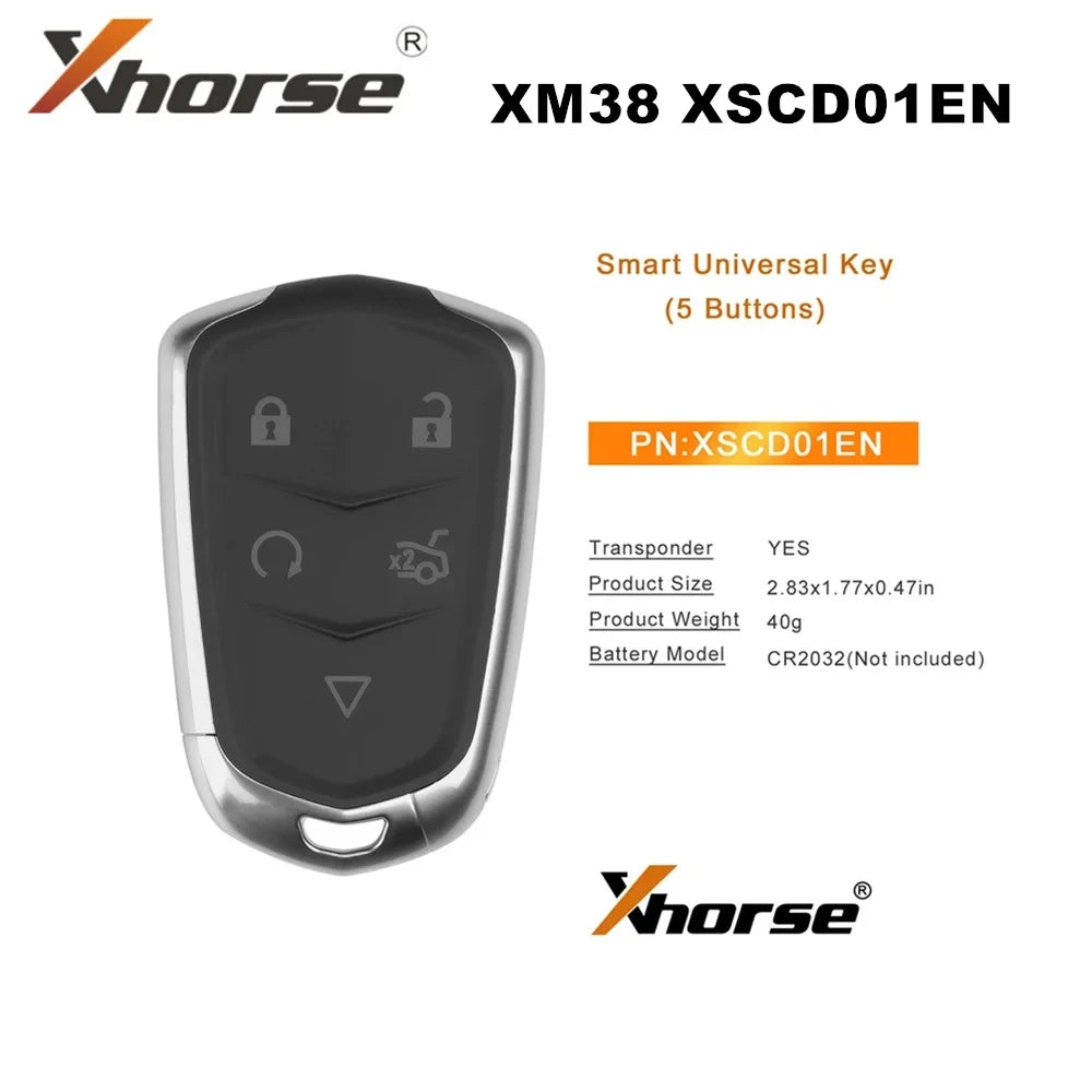 Xhorse VVDI XS Series Smart Remote Key English Version XSADJ1EN XSNIS2EN XSJP01EN XSCL01EN XSKC04EN XSKC05EN