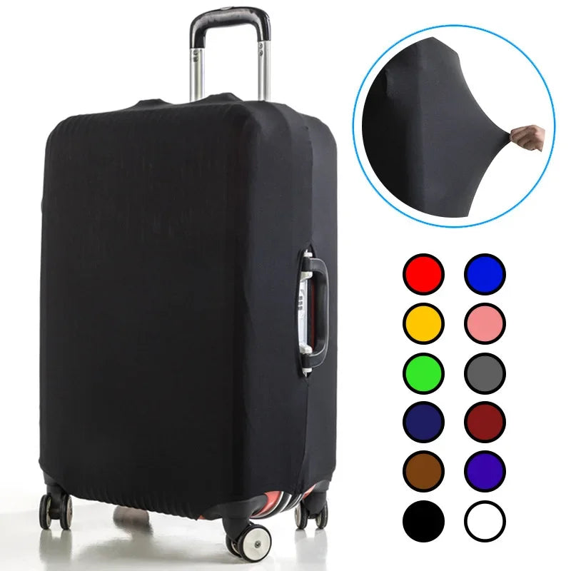 Luggage Cover Stretch Fabric Suitcase Protector Baggage Dust Case Cover Suitable for18-32 Inch Suitcase Case Travel Organizer