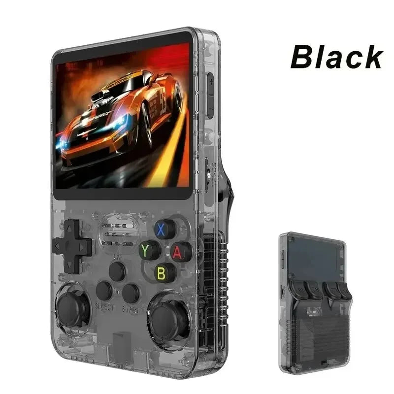 R36S Retro Handheld Video Game Console Linux System 3.5 Inch IPS Screen Portable Pocket Video Player 64GB 128GB