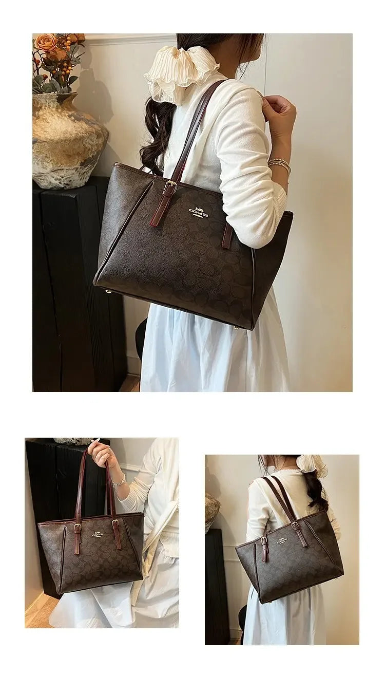 2025 Women's Tote Bag Ample Storage Stylish Single Shoulder Design Ultra Versatile for Effortless Commuting