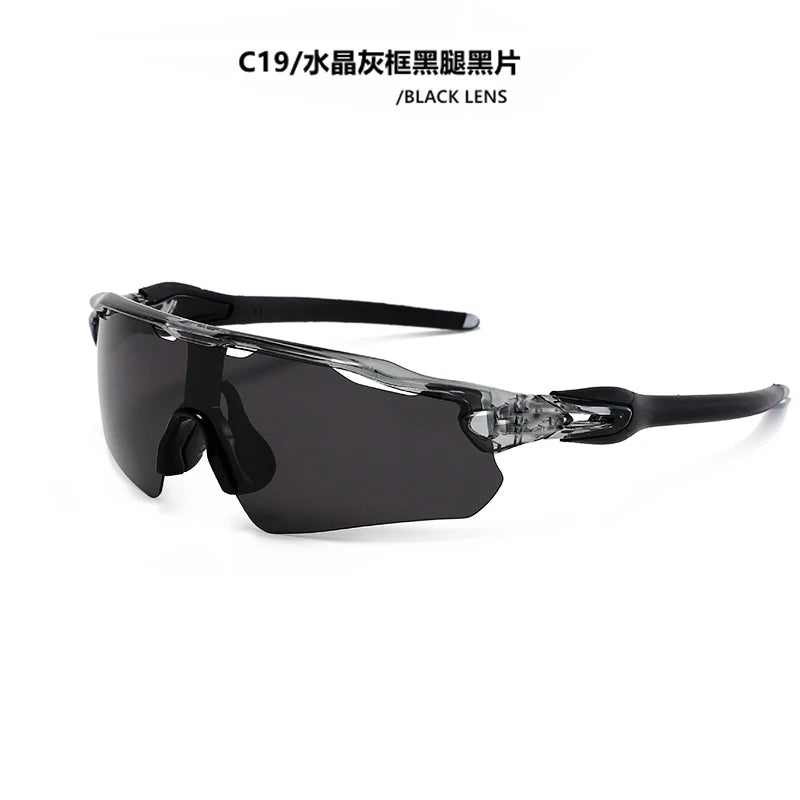 ZSMEYE RADAR EV 9208 Polarized Sunglasses for Men Outdoor Running with UV Protection and Trendy Frame