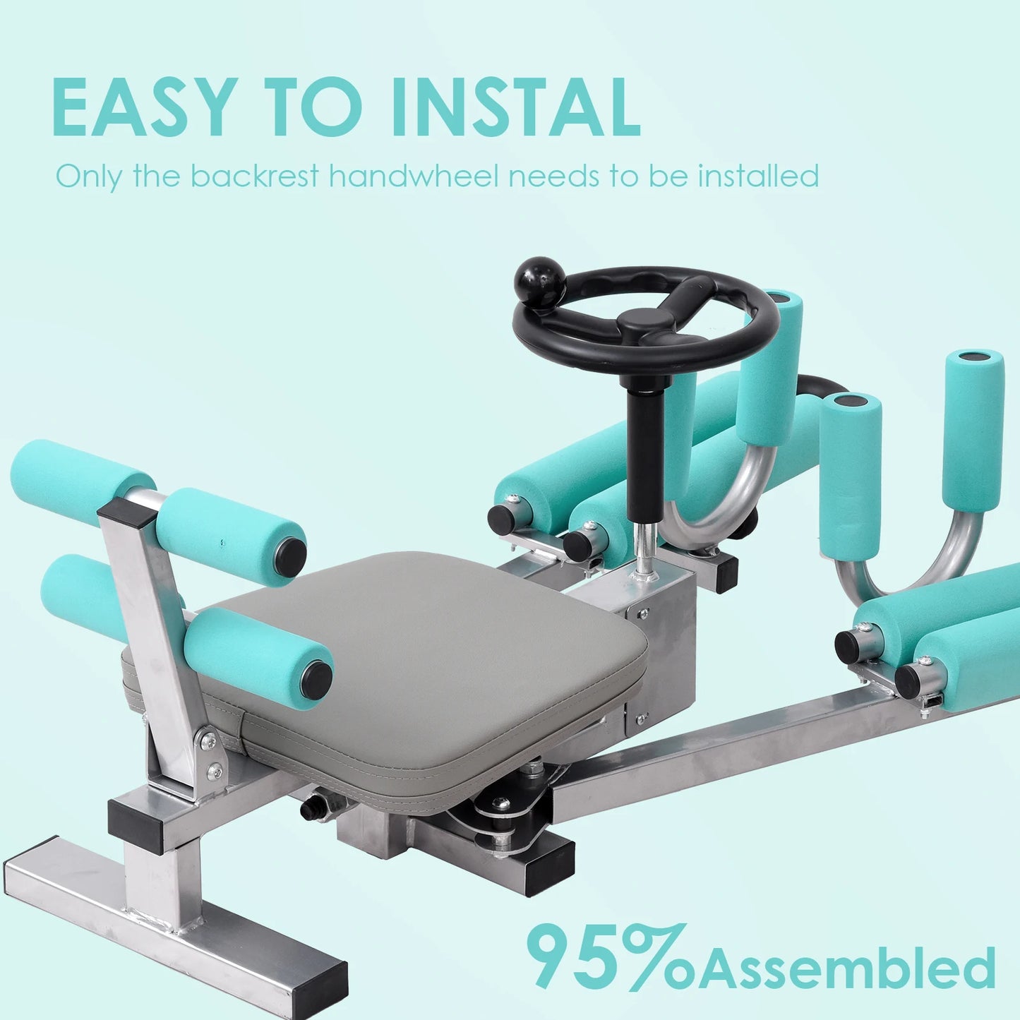 Heavy Duty Leg Stretcher Machine for Yoga Splits and Stretching Training Device for Hips and Abdomen