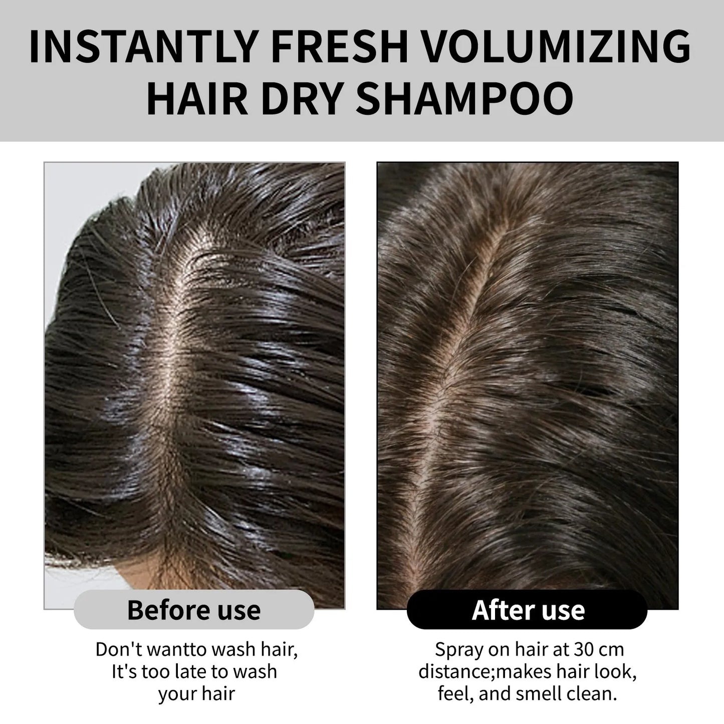 1 2 3 PCS Halovida Dry Shampoo Instantly Fresh Volumizing Hair Dry Shampoo Volumizing Dry Shampoo For Dark Hair Natural Dry Shampoo Volumizing Spray 150ml