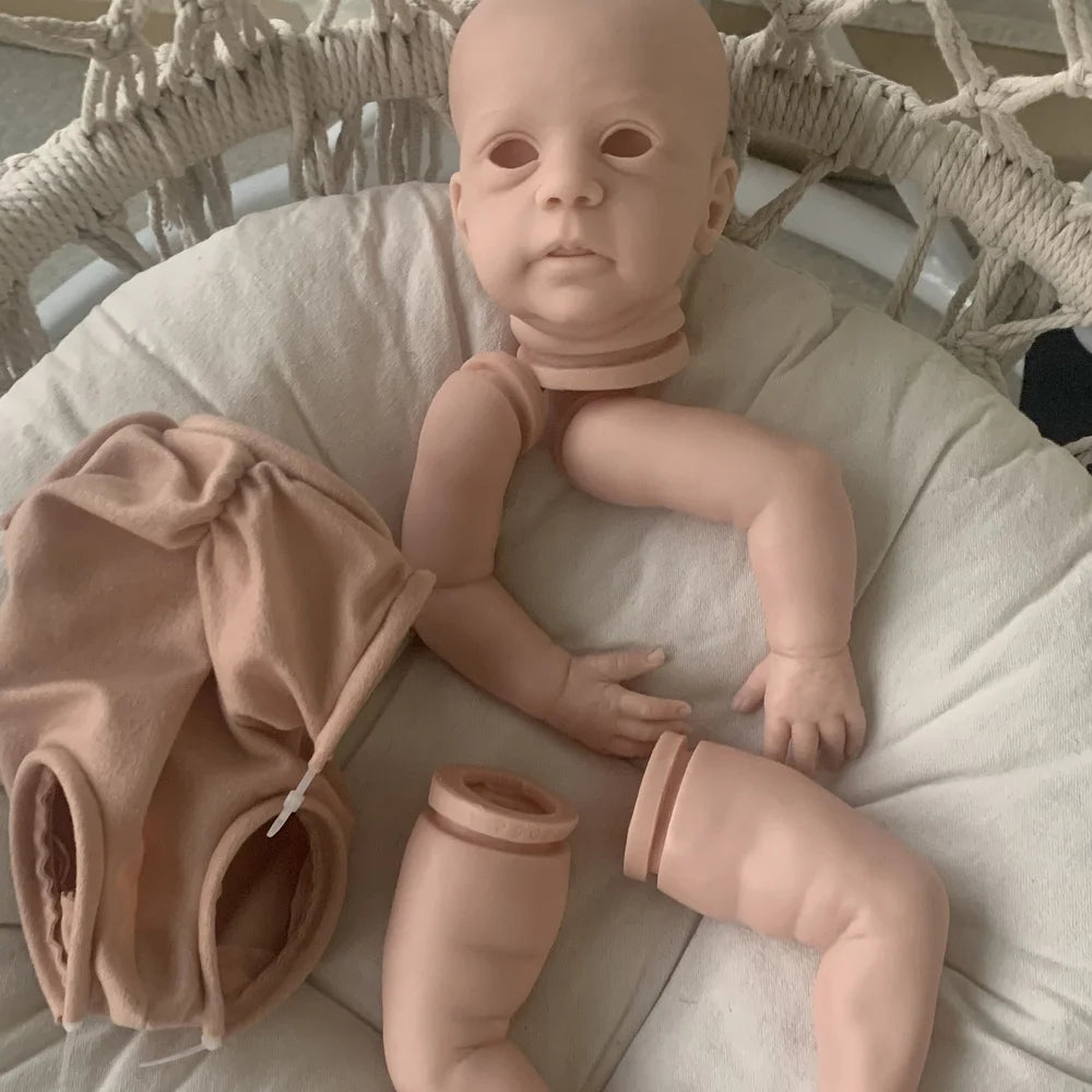 Shanghai Reborn Doll Kit Mika Lifelike Soft Touch Unfinished