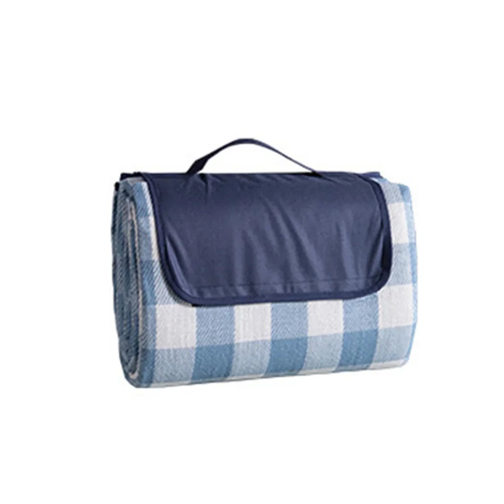 Waterproof Sandproof Foldable Outdoor Extra Large Picnic Blanket Fashion Handy Tote Beach Mat for Spring Summer Camping