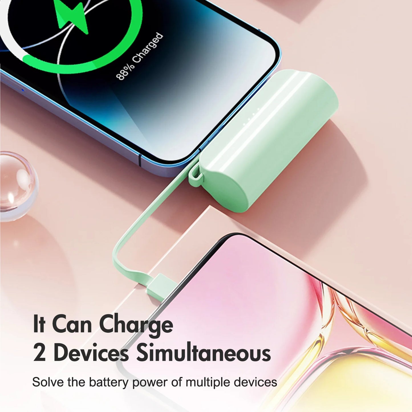 MIni Power Bank 4500mAh Fast Charging 10W Portable Type-C External Battery Charger For Huawei Samsung iPhone Powerbank