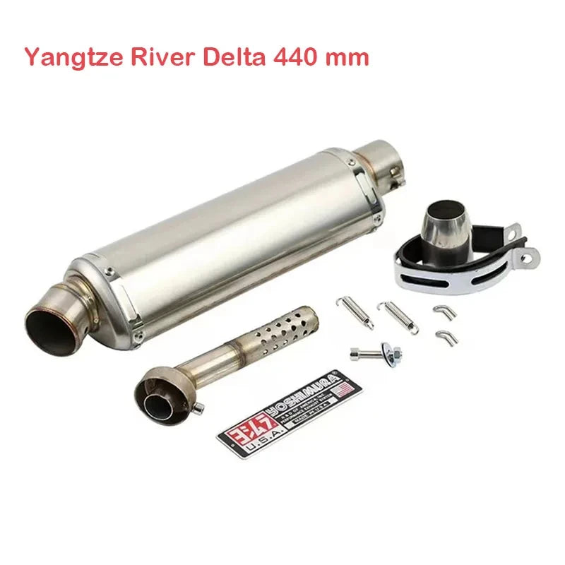 Universal 51mm Motorcycle Exhaust Yoshimura Muffler with DB Killer for Yamaha PCX125 FZ1N Z900 CBR500R R6 R25 R3 R1