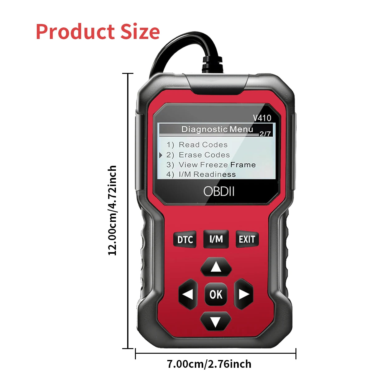 Jexiwe OBD2 Scanner Diagnostic Tool Code Reader Pro