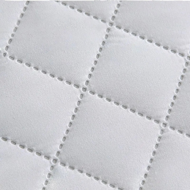 Ultrasonic Mattress Protector Cover Pad Washable Bed Protector with Elastic Band