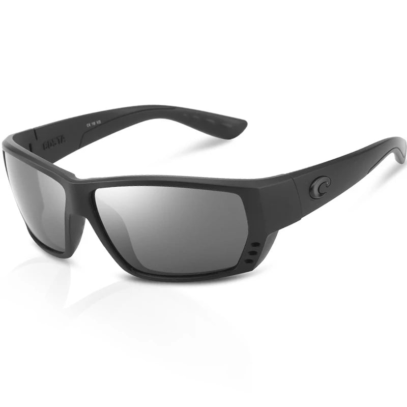 Square Sunglasses for Men and Women Classic Tuna Alley UV400 Mirror Driving Sport Eyewear