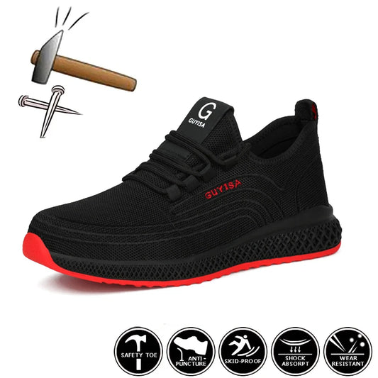 Choice Steel Toe Work Shoes Breathable Safety Sneakers