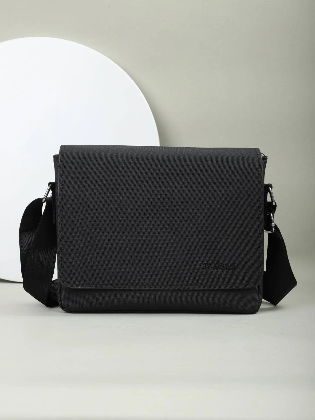 Simple Casual Flap Crossbody Bag Business Work Commuter Portable Shoulder Bag Messenger Bag Travel Travel Lightweight Large Capa