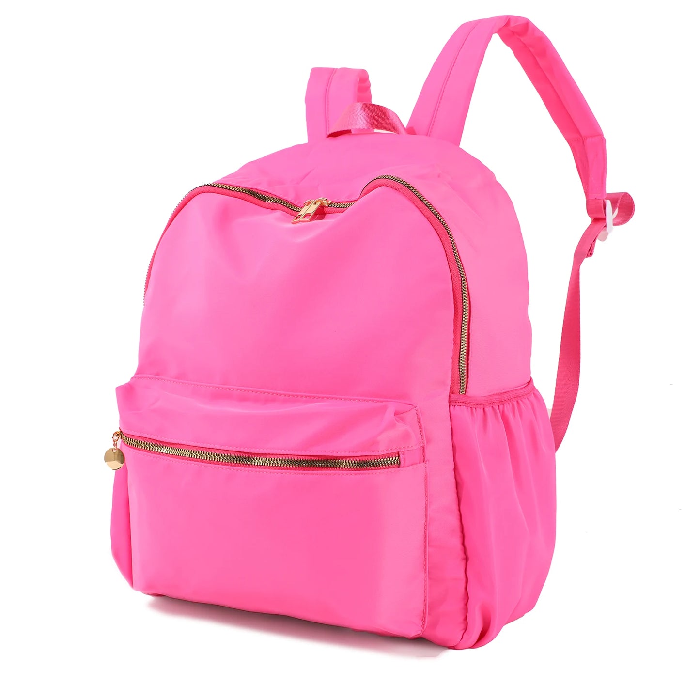 Solid School Backpack for Women and Girls Lightweight Waterproof Classic Student Travel Bag for Kids and Teenagers Casual Simple Design