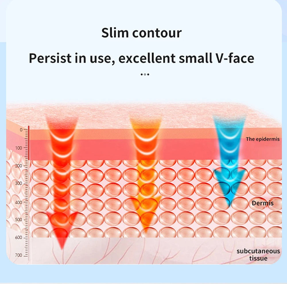 EMS Face Lifting Massager Anti Wrinkle Firming Facial Massager V Face Lift Device Microcurrent Double Chin Remover Skin Care