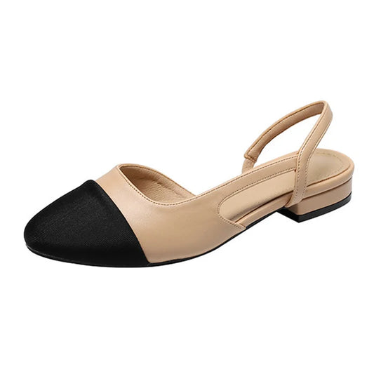 All Match Flat Shoes Women Sandals Non Slip Soft Leisure Shoes Mixed Colors Comfort Low Heel Femme Thick Bottom Designer Shoes