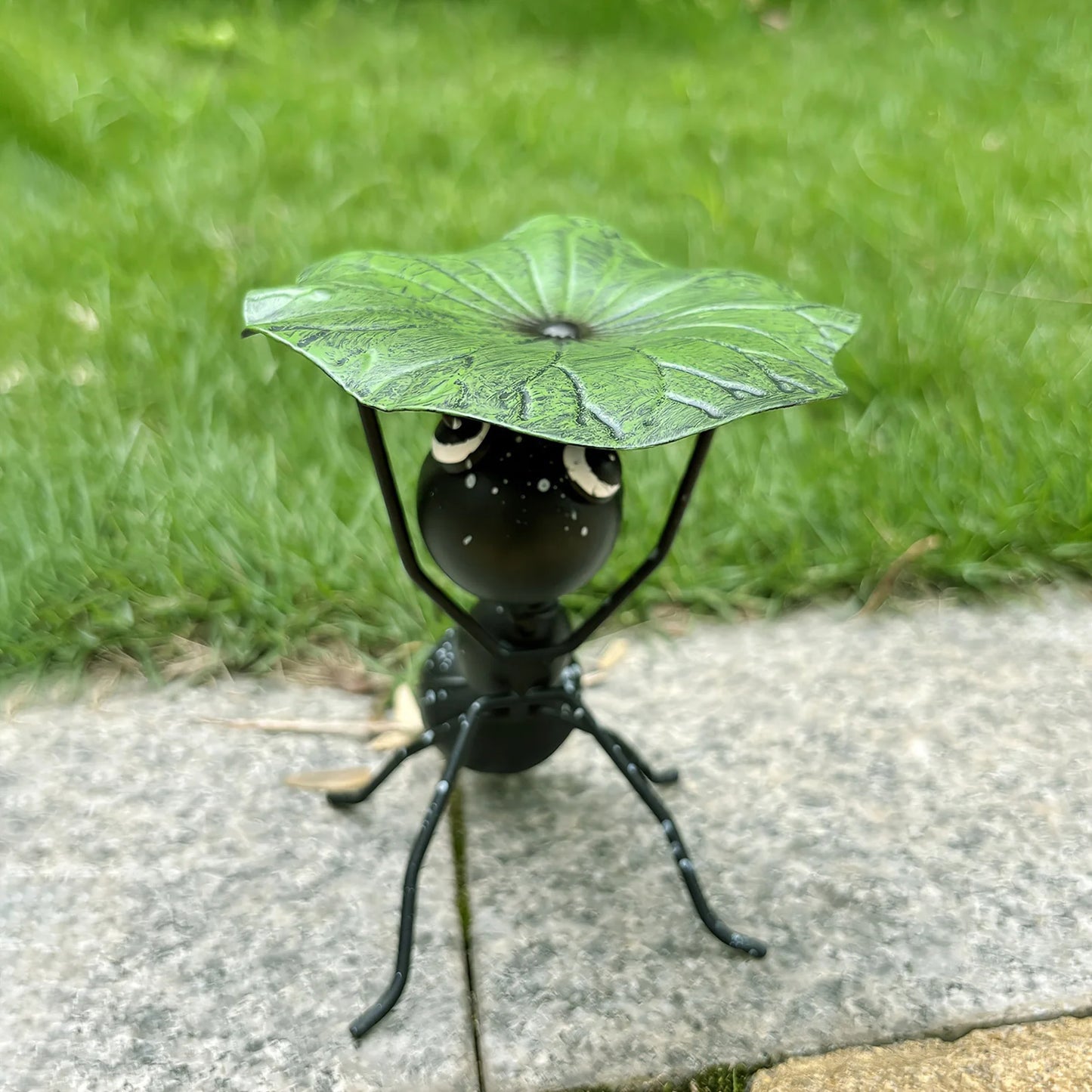 Ant Figurine Elegant Statue Iron Animal Insect Garden Sculpture for Porch Small Decorations