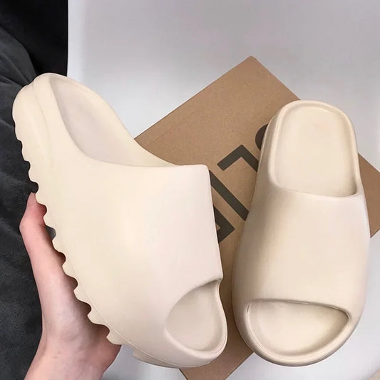 EVA Soft Thick Soled Slippers for Women Fashion Sandals Home Shoes Men's Beach Footwear