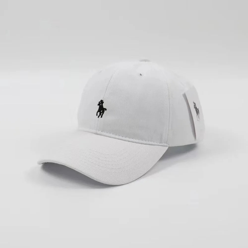 2025 New Europe and United States Hot Selling Baseball Caps Delicate Animal Pony Embroidered Hats for Men and Women Outdoor