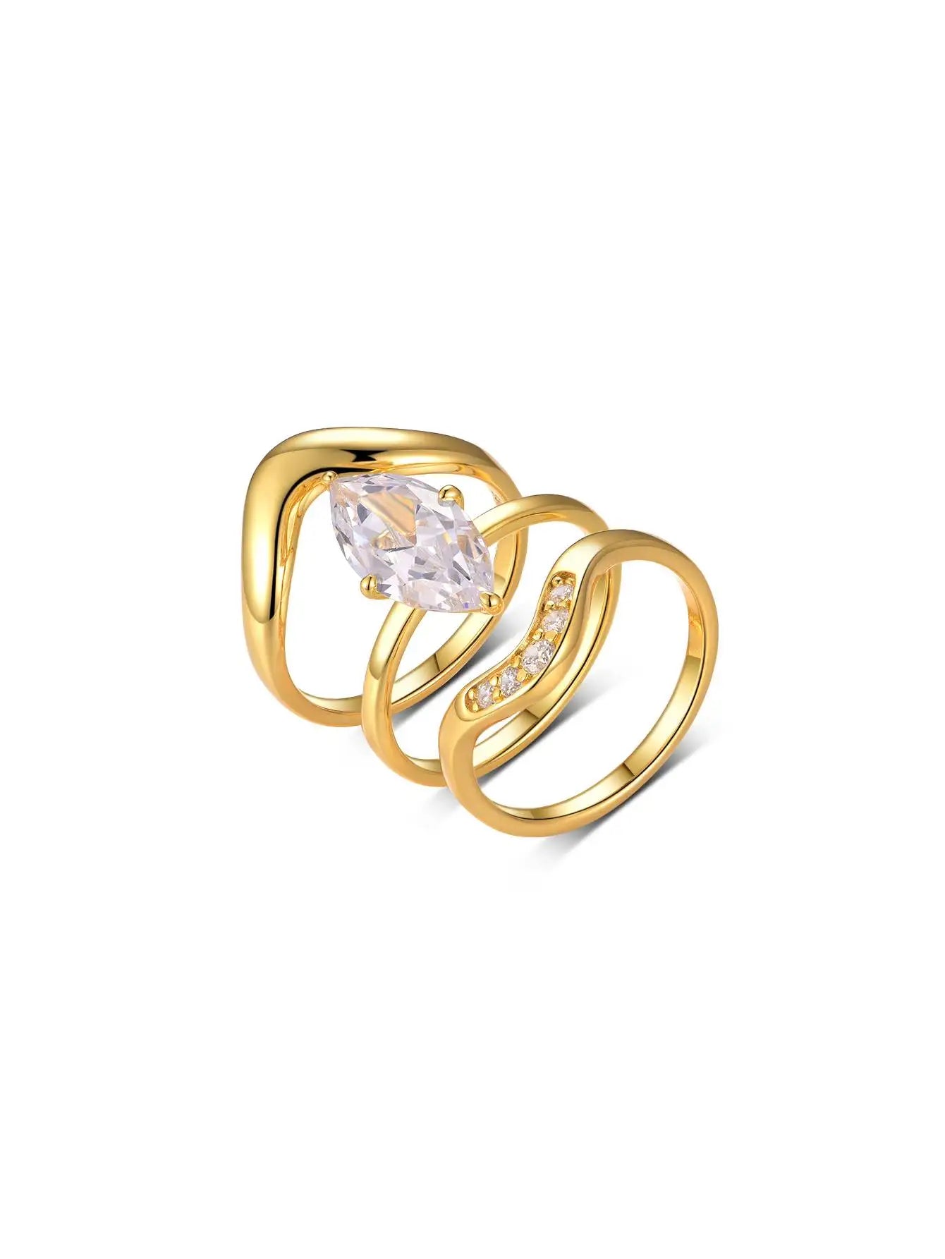 S925 Sterling Silver 3CT Marquise Moissanite Ring Fine Jewelry Suitable for Gift Giving Personalized Fashion Birthday Gift