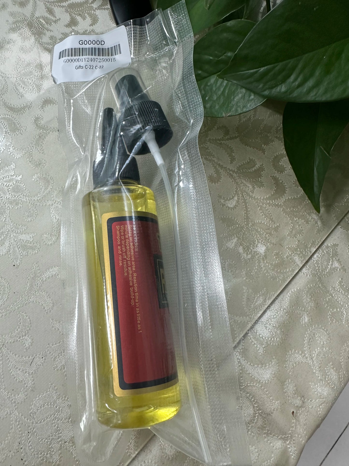 C22 Solvent Glue Remover for Toupee Ultra Walker Tape Glue for Lace Frontal Wigs Adhesive Glue Remover 118ml