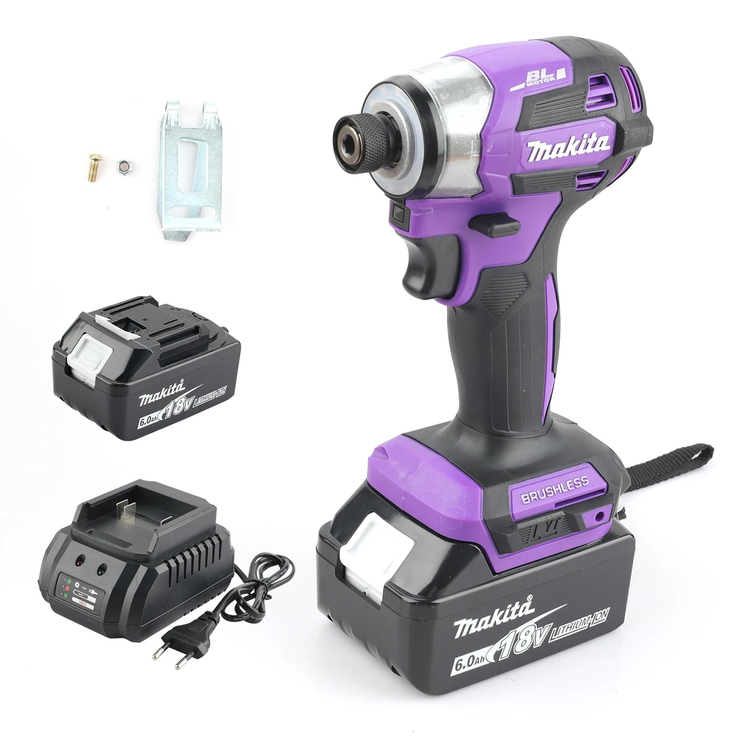 Makita Lithium Ion Impact Screwdriver Electric Hand Drill T-Mode for Wood and Bolt