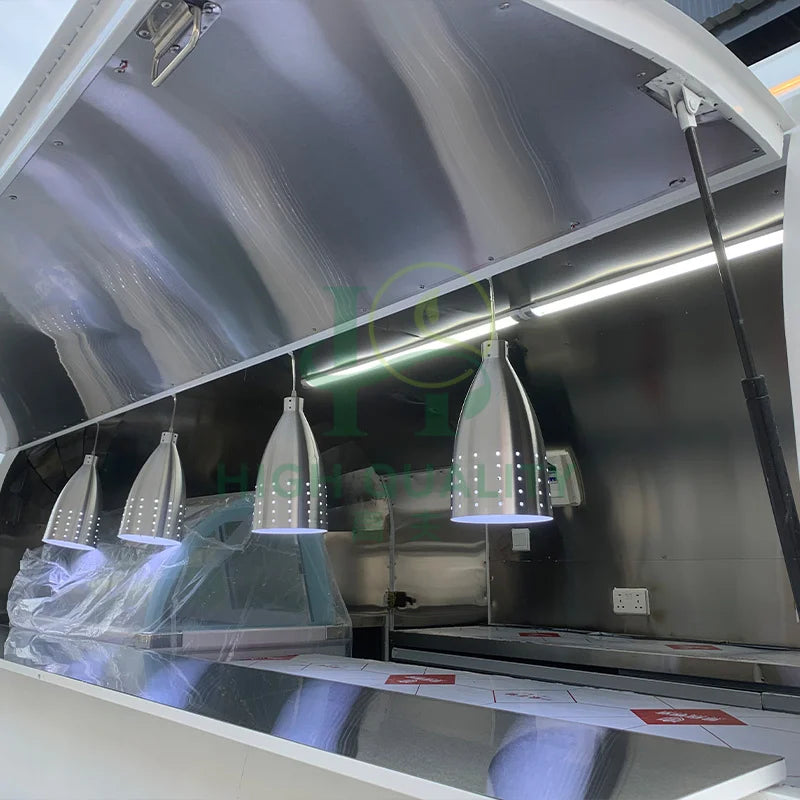 Best Selling Mobile Bar Station BBQ Pizza Trucks  Food Cart Coffee Trailer Food Truck Mobile Kitchen Fully Equiped