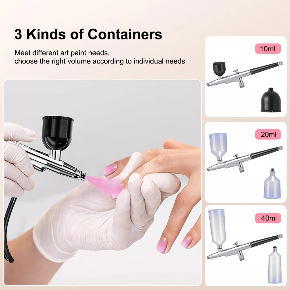 Airbrush With Compressor Mini Spray Gun For Painting Electric Paint Gun Airbrush Compressor