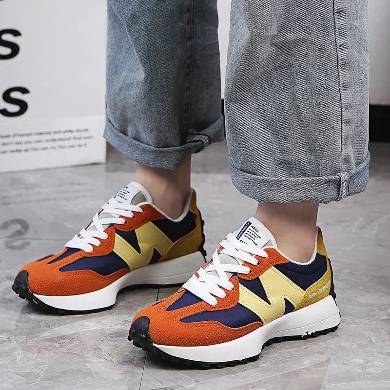 Women Summer Fashion Mesh Breathable Lace Up Sports Platform Shoes Designer Sneakers Casual Walking Shoes