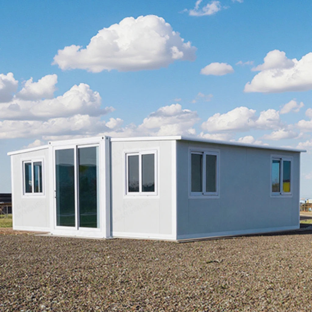 Mobile Villa Expandable Container 40ft Extendable 2 Story Container Home 3 Bedroom Tow Floor Container House Luxury