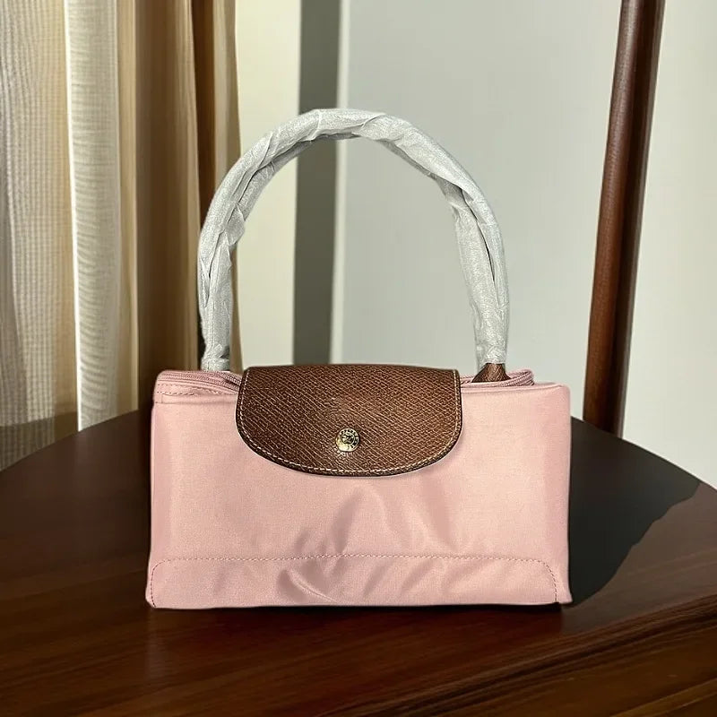 French Dragon Large Handbag Classic Dumpling Tote Shoulder Bag for Women