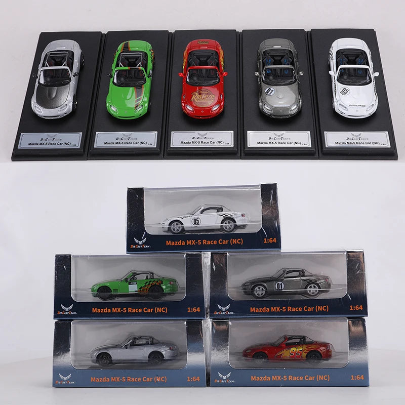 DCT 164 MX5 Race Car Alloy Model Car Diecast Metal Replica