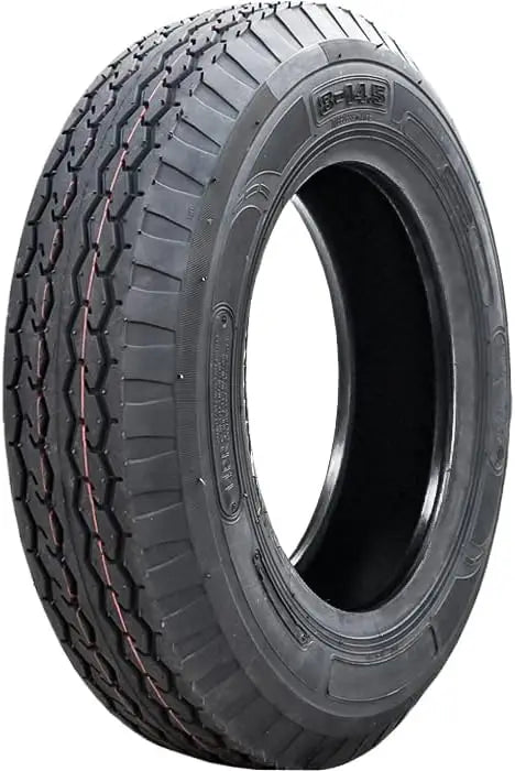 Set of 4 NM519 Premium Trailer Tires 8 14.5 Load Range G 14 Ply Black Side Wall All Season