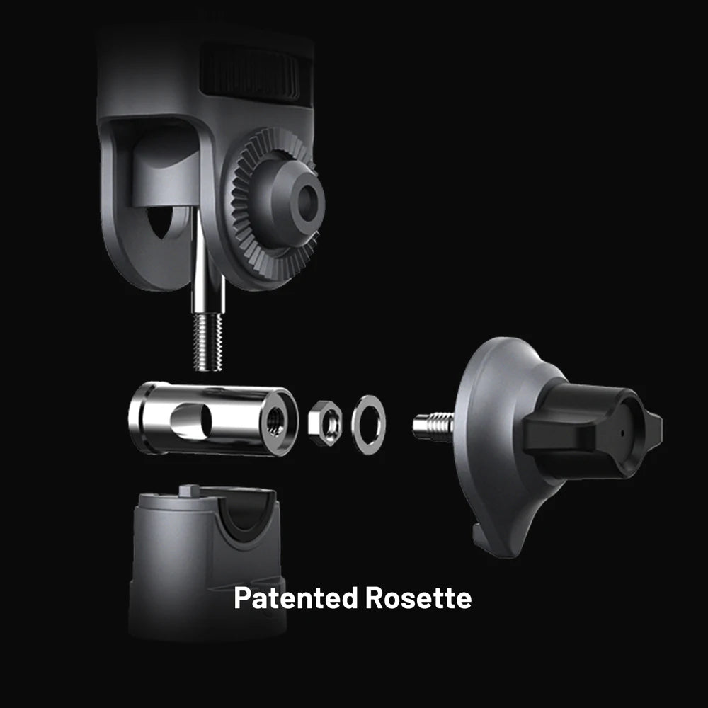 PGYTECH Super Clamp Mount 17mm to 37mm 1/4"screw Adapter For Bicycle/Vehicle Series Cycling Action Camera Smartphones