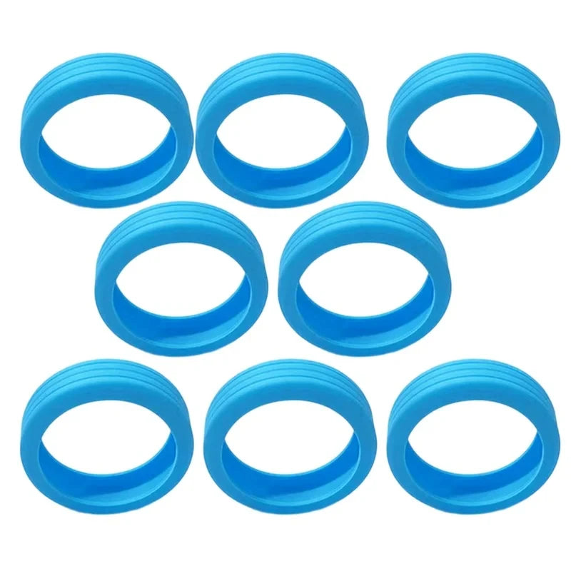 8PCS Luggage Wheels Protector Silicone Wheels Caster Shoes Reduce Noise Wheels Guard Cover Travel Luggage Suitcase Accessories