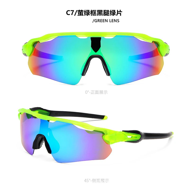ZSMEYE RADAR EV 9208 Polarized Sunglasses for Men Outdoor Running with UV Protection and Trendy Frame