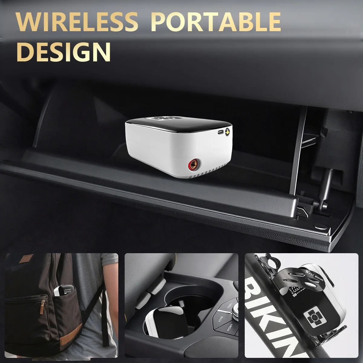 Samson Shopping 25 Car Mounted Wireless Inflation Pump