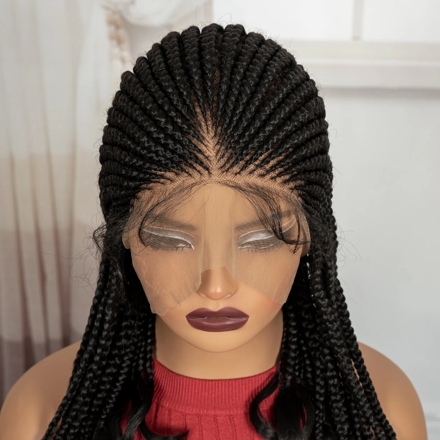Alice Spring Cornrow Braids Lace Wig With Baby Hair