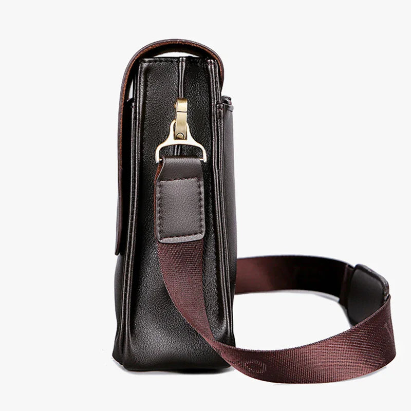 Leisure Business Single Shoulder Bag Polo Vertical Bag for Men Trendy Inclined Shoulder Bag