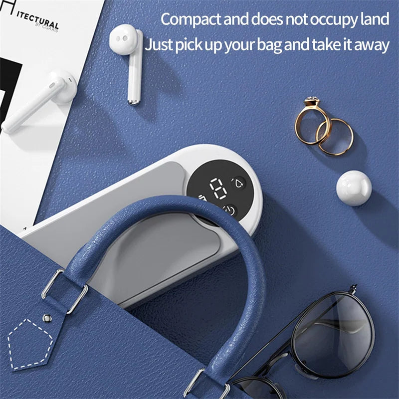 Portable Household Cleaning Machine 450ml Ultrasonic Jewelry Cleaner for Rings Glasses and Makeup Brushes