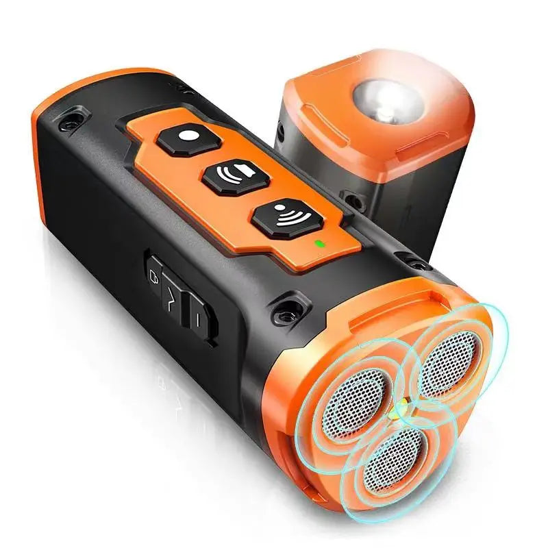 2023 Release Pet Dog Repeller Ultrasonic Dog Training Device Rechargeable Anti Dog Bark Deterrent With LED Flashlight