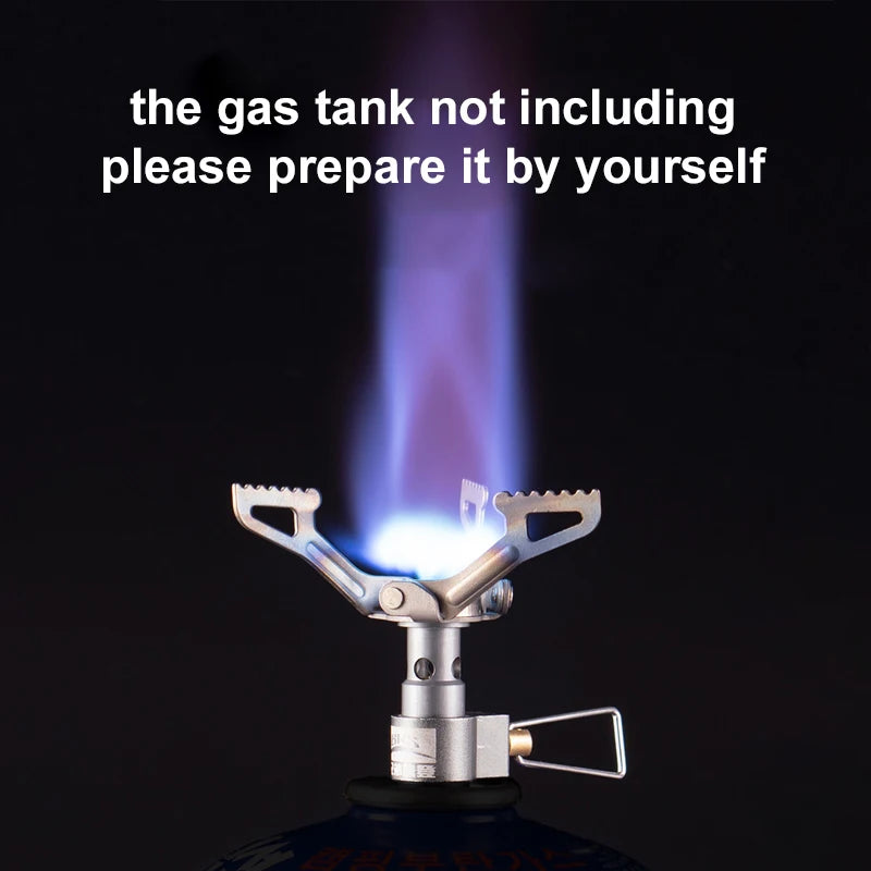 BRS Outdoor Gas Stove Mini Camping Burner 25g Ultralight Titanium Cooking Stove BRS-3000T