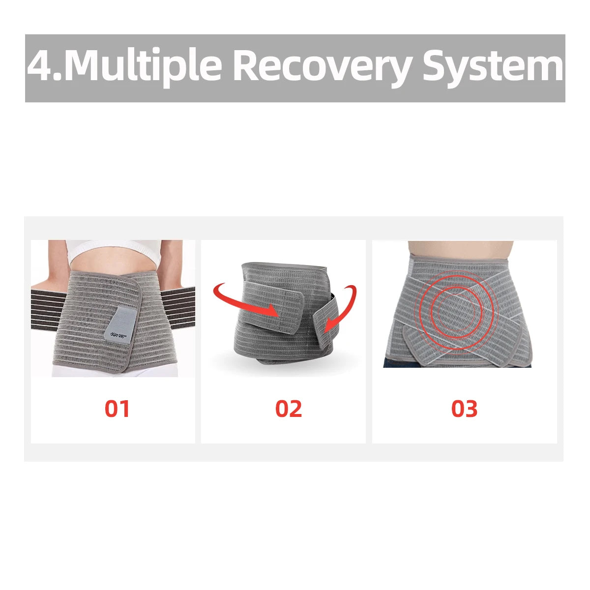 Sunveno Postpartum Belly Band Girdle For C Section Recovery