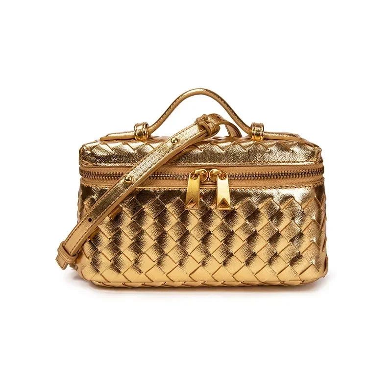 2025 Fashion All In One Woven Bag Ladies Handbag Crossbody Bag Essential For Casual Beach Play