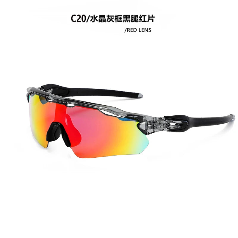 ZSMEYE RADAR EV 9208 Polarized Sunglasses for Men Outdoor Running with UV Protection and Trendy Frame