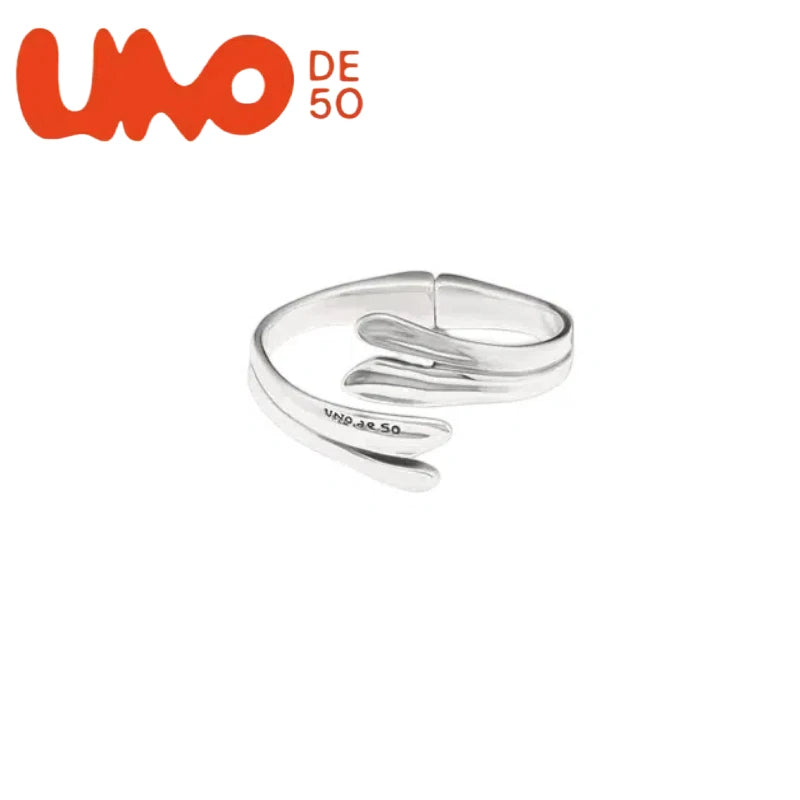 High-Grade UNOde50 Silver Plated S925 and Gold Plated 14K Bracelet Elegant Gift Choice for Women
