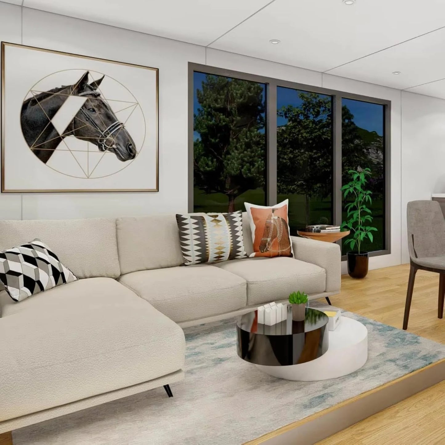 40FT Prefabricated Container Home 2-5 Bedroom Modular Prefab Tiny Home Folding Expandable Container House with Bathroom Kitchen