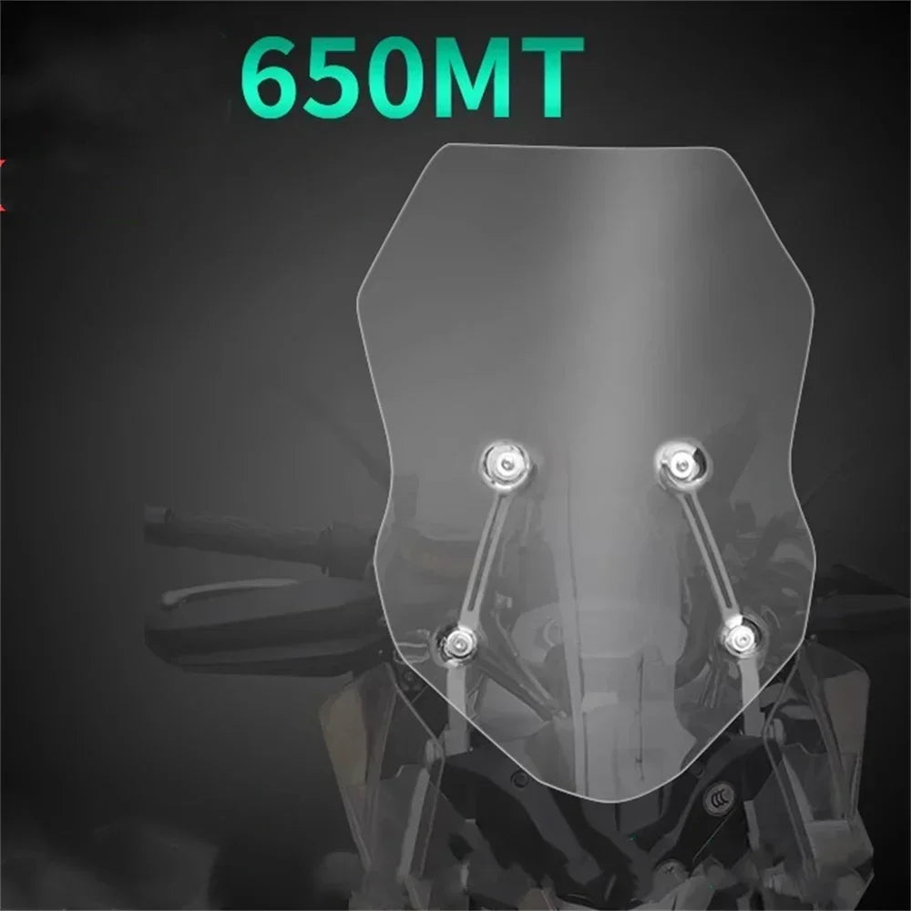 CFMOTO 650MT Windshield Modification High Breastplate for Enhanced Riding Experience