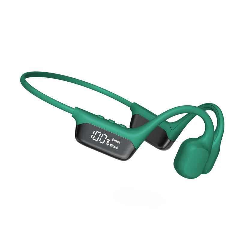 Bone Conduction Headphones Bluetooth 5.4 Wireless Earphones IPX8 Waterproof for Swimming Sports with 32G RAM Support MP3 Player