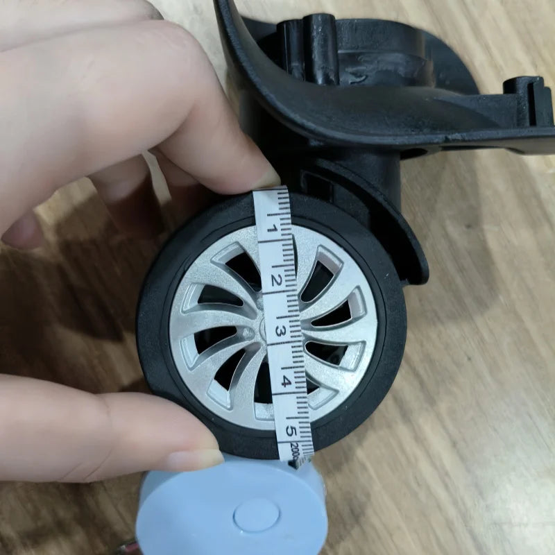 4pcs Luggage Caster Wheel Replacement Swivel Wheels for Suitcase with Screws Hardware Suitcase Wheel Repair Kit